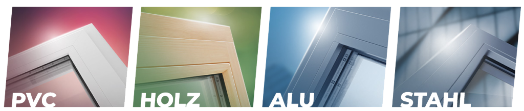 pvc holz alu stahl banner